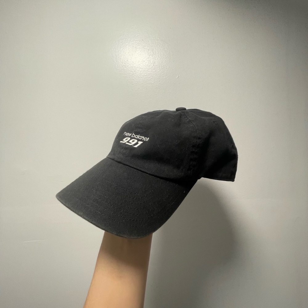 New Balance 991 Black Baseball Cap